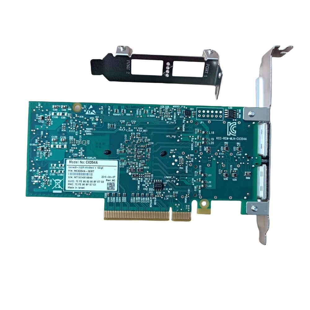 بطاقة محول شبكة PCIe x8 مزدوجة - مراجعة 10Gb Sfp+ Pcie Network Card Dual Port وسعره