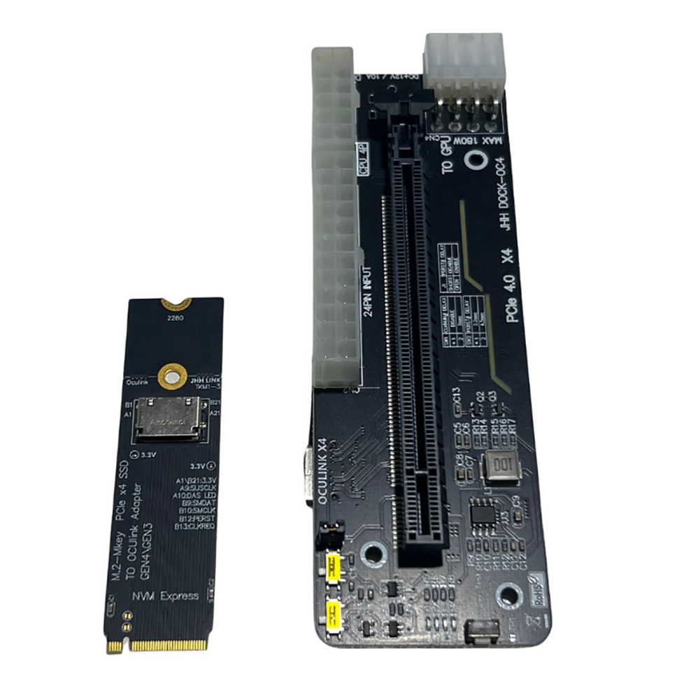 VEHO - علبة بطاقة رسومات خارجي - مراجعة External Gpu Dock Pcie 4.0 Oculink وسعره