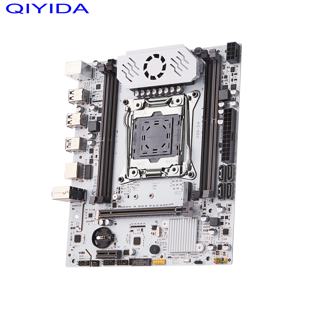 QIYIDA X99 مجموعة اللوحة الأم  - مراجعة X99 Dual Cpu Motherboard Combo وسعره