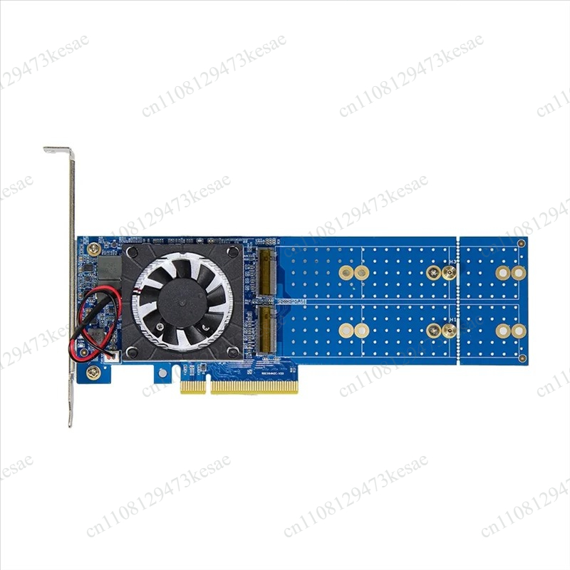 بطاقة توسعة PCIe 4.0 NVMe M.2، - مراجعة Quad M.2 Nvme Pcie Bifurcation Card وسعره