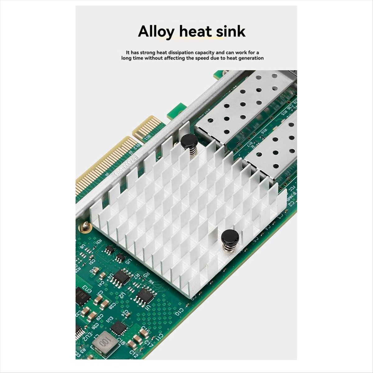 مستقر - X520-DA1 10 جيجا بايت  - مراجعة 10Gb Sfp+ Pcie Network Card Dual Port وسعره