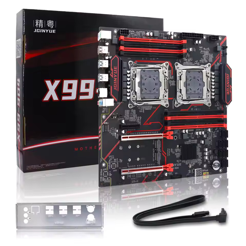 اللوحة الأم المزدوجة X99 CPU L - مراجعة X99 Dual Cpu Motherboard Combo وسعره